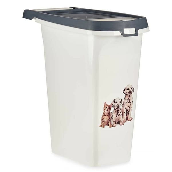 Dispenser Kjæledyr Antrasitt 10 L (8 enheter)