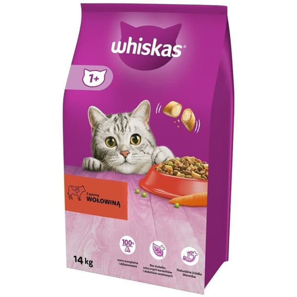 Kissanruoka Whiskas 5900951014345 Aikuinen Nauta 14 Kg