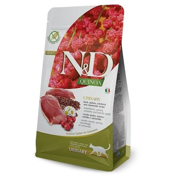 Kissanruoka Farmina N&D CAT Urinary Aikuinen Mustikka Ankka 5 kg