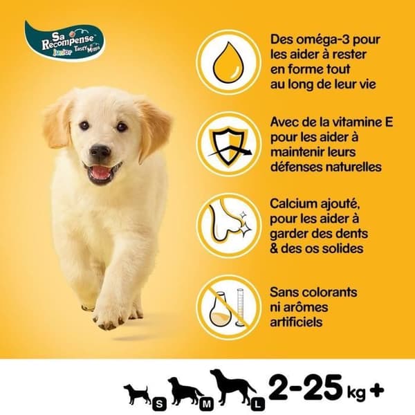 PEDIGREE Sa Reward Junior Chicken Valp Godis 6x125g