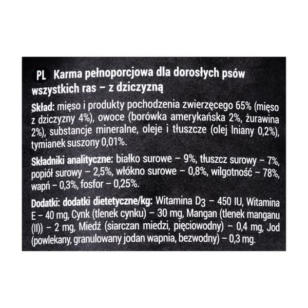 Våd mad Dolina Noteci Rafi Kød 400 g