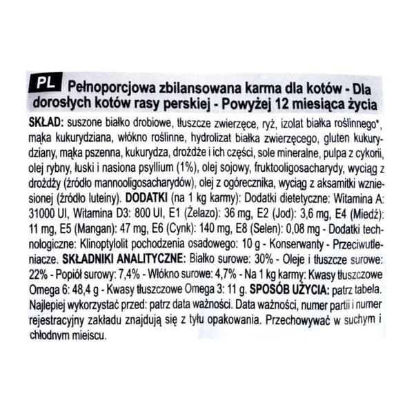 Kattmat Royal Canin Persian Adult Kyckling Ris Grönsak Fåglar 400 g