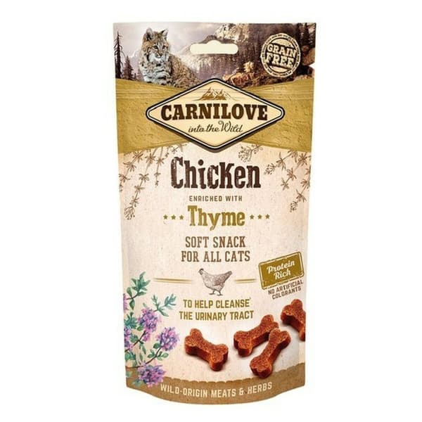 Snack for Cats Carnilove Chicken & Thyme Kana 50 g