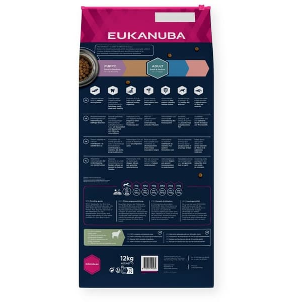 Foder Eukanuba Grain Free Adult Lamm 12 kg