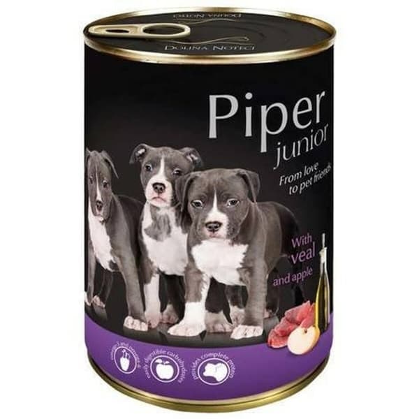 Våt mat Dolina Noteci Piper Junior Kalvkött 400 g
