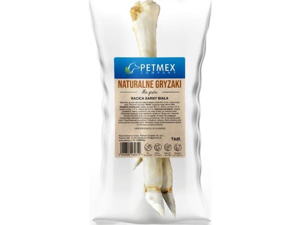 Petmex PETMEX Hjortehov hvit bitring naturlig 1 stk.