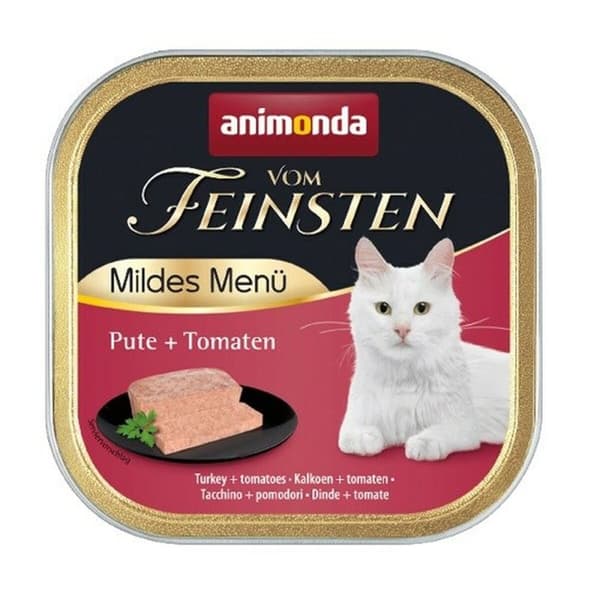 Kattemad Animonda Vom Feinsten Kalkun Tomat 100 g 100 L