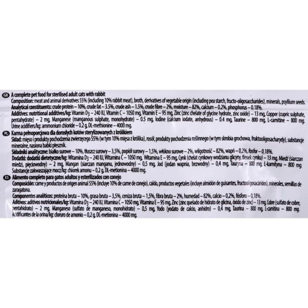 Kissanruoka Dolina Noteci Piper Sterilised Kani 100 g 100 L