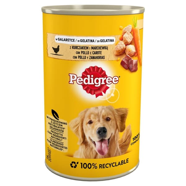 Kostea ruoka Pedigree Kana Porkkana 400 g