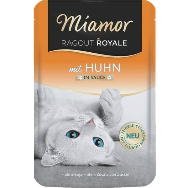 Kattemad Miamor Ragout Royale Chicken in sauce Kylling 100 g