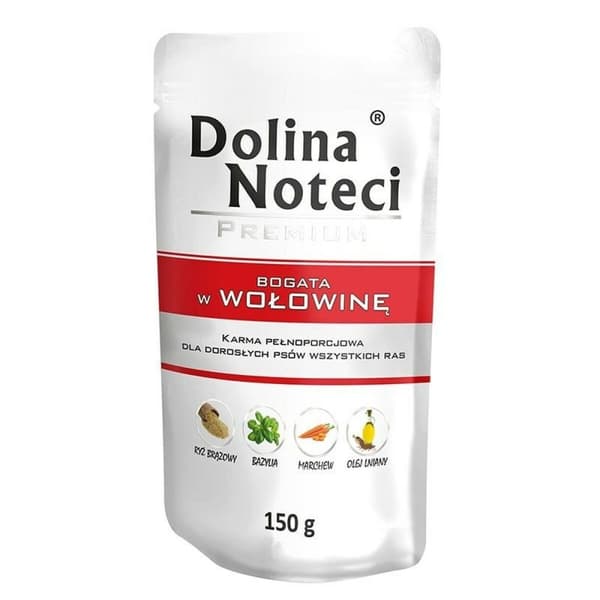 Kostea ruoka Dolina Noteci Premium Nauta 150 g