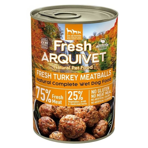 Våt mat Arquivet Fresh Turkey Meatballs Kalkon 400 g