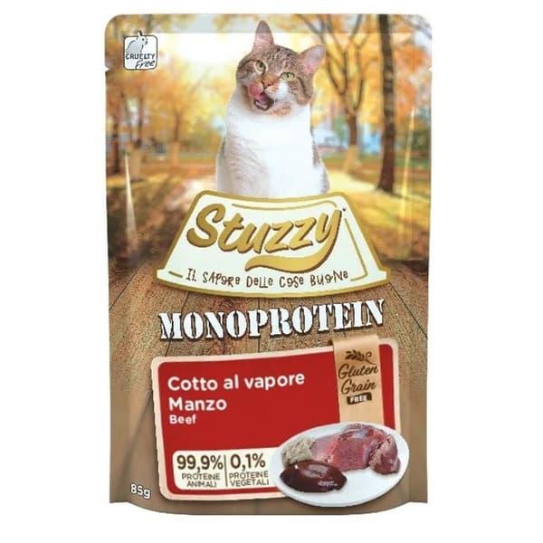 Kattmat Agras Pet Foods Monoprotein Beef Nötkött 85 g Kattmat Agras Pet Foods Monoprotein Beef Nötkött 85 g