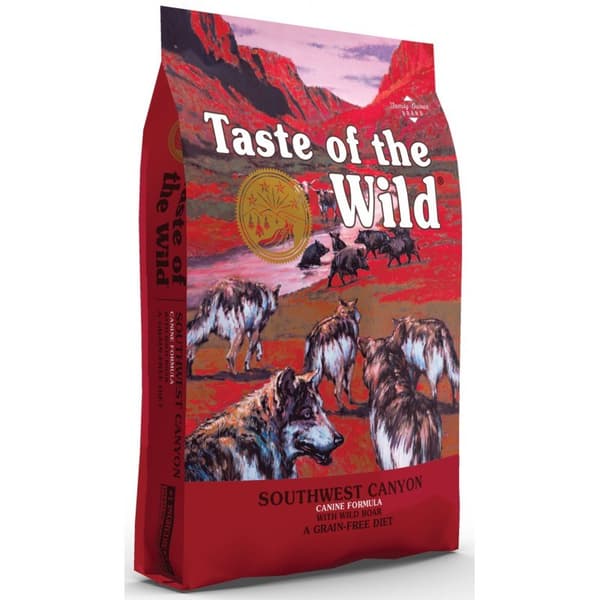 TASTE OF THE WILD Southwest Canyon Canine Formula - tørt hundefoder - 2 kg