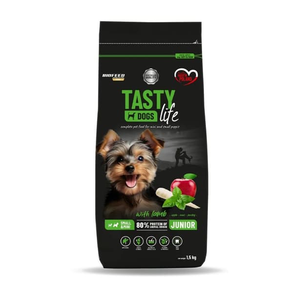 Foder Biofeed Tasty Life Junior Small Lam 1,5 Kg