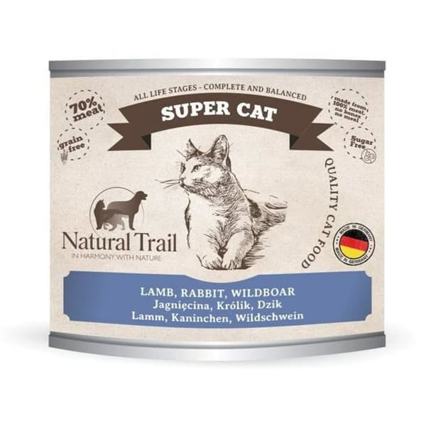 Kattmat NATURAL TRAIL Super Cat 200 g