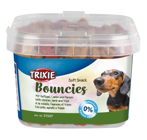 Godis för hund Bouncies 140g
