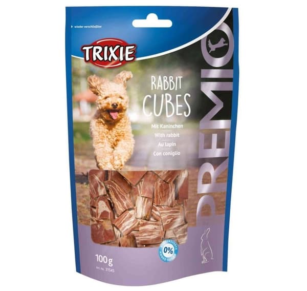 Herkku koirille premio kanikuutiot, 100 g, Trixie