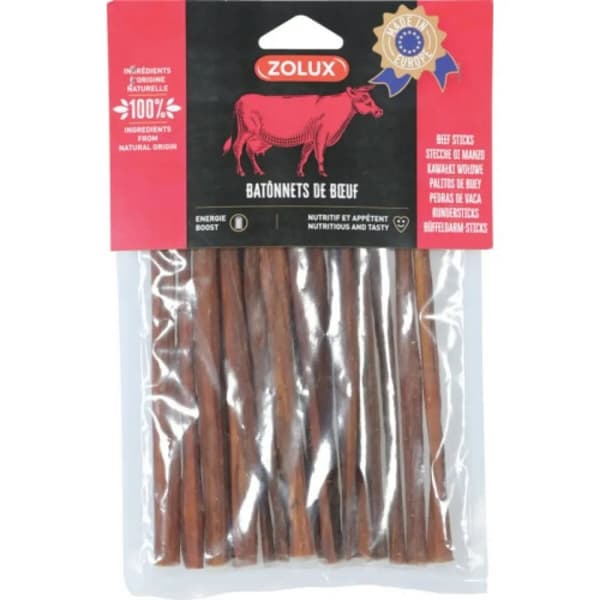 Hundgodis Zolux Beef sticks Nötkött 100 g