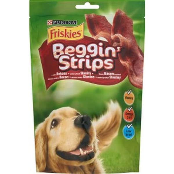 Kattemad Purina Friskies Beggin Strips Voksen 120 g