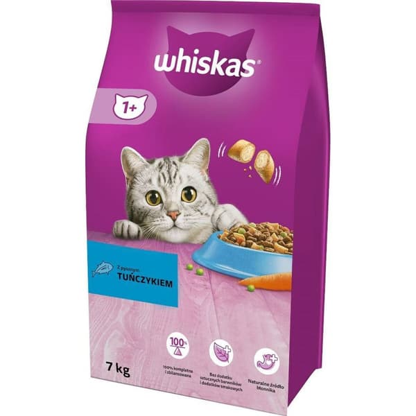 Kattemad Whiskas Tun 7 kg
