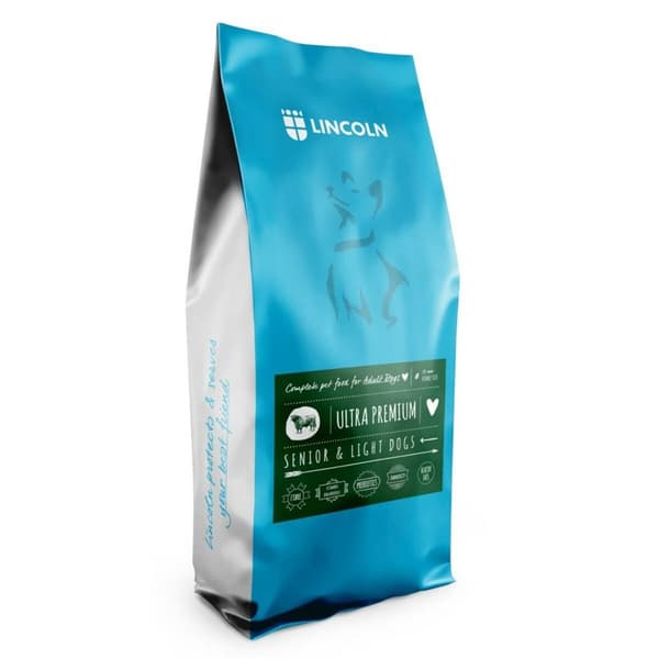 Foder Lincoln Senior Beef Oksekød 12 kg