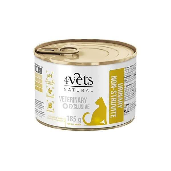 Kissanruoka 4VETS Natural Urinary No Struvit Turkki