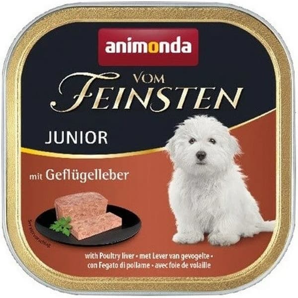 Kostea ruoka Animonda Vom Feinsten Nauta Maksa Possu 150 g