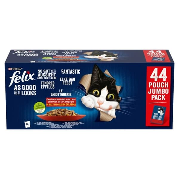 Kissanruoka Purina Felix Fantastic Pihvi