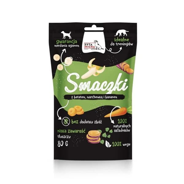 Hundesnack SYTA MICHA Grøntsager 80 g