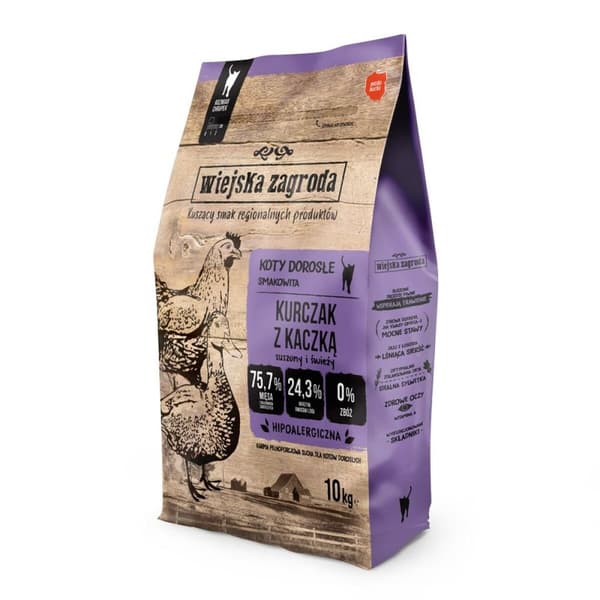 Kissanruoka WIEJSKA ZAGRODA Kana 10 kg