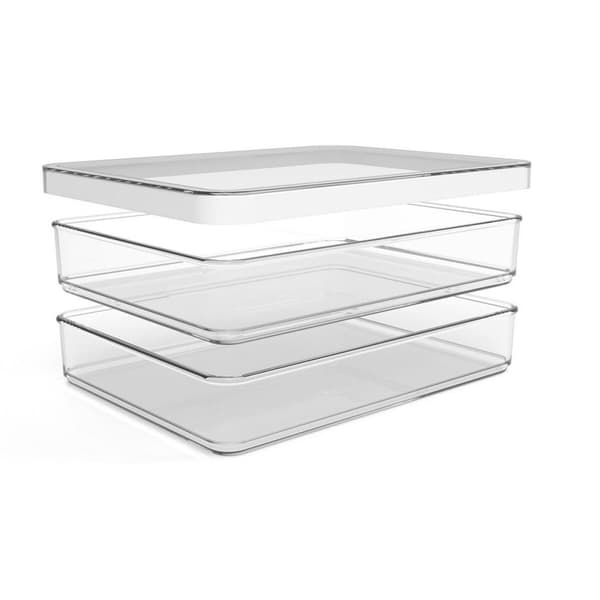 Behållare för matkonservering Rotho Rondo Loft Vit Transparent 850 ml