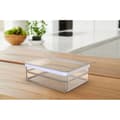 Miniatyrbillede 5 af 5: Mad Bevarelse Container Rotho Rondo Loft Hvid Gennemsigtig 850 ml