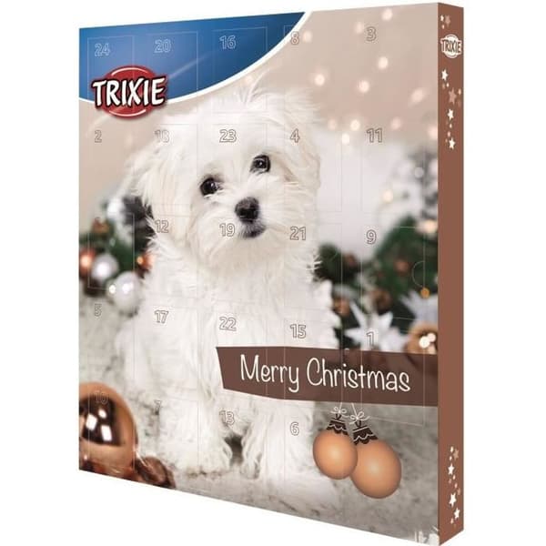 TRIXIE Adventskalender - Brun - För Hundar