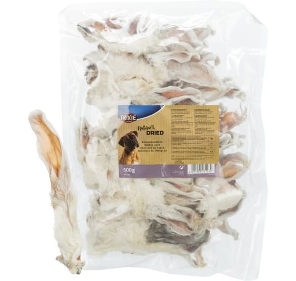 Rabbit ears with fur, 500 g