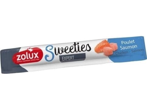 ZOLUX SWEETIES lax och kyckling hundgodis 14g