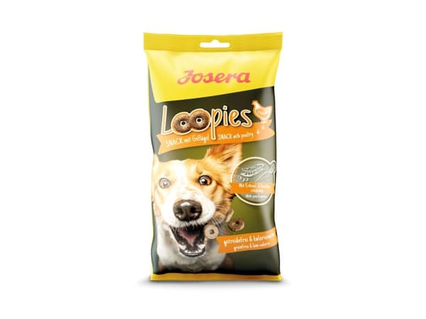 Josera Loopies, Snacks, Hund, Voksen, Fjærfe, Søtpotet, Grønnsaker, 150 g