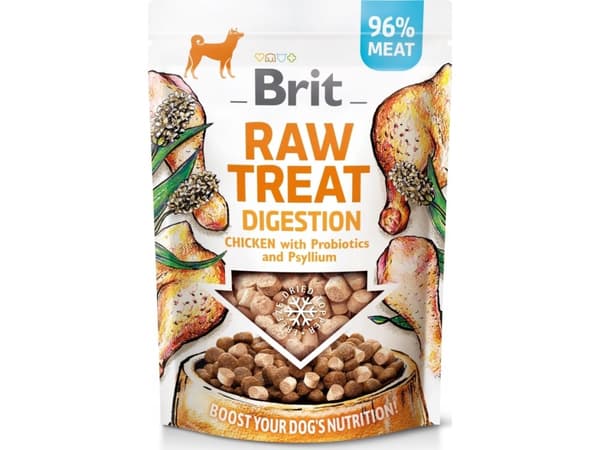 Brit Brit Raw Treat Dog Digestion Chicken 40g