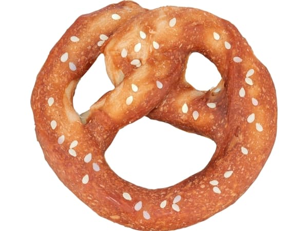 Trixie Denta Fun Pretzel with duck breast, bulk, 9 cm, 40 g