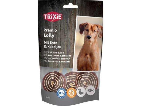 Trixie PREMIO Lolly with duck & cod, 11 cm, 80 g
