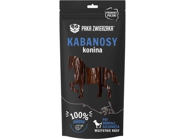 Paka Zwierzaka PAKA ZWIERZAKA- Kabanosy hevosenliha 3 kpl (80g)