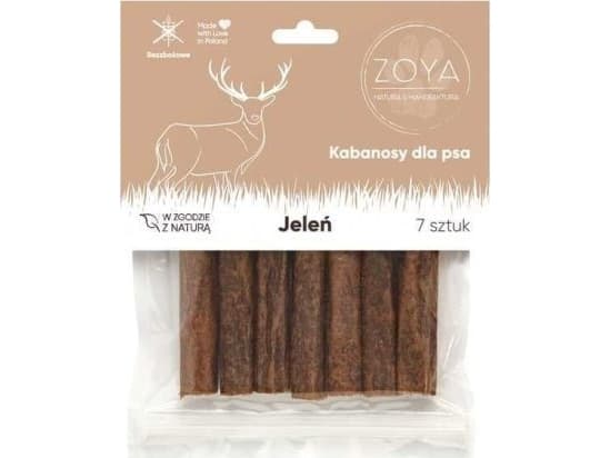 ZOYA Kabanosy zjelenia - Koiran herkku - 7kpl