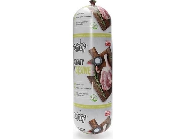 BULT TUF TUF Karma Mokra dla Psa Baton med Gęsiną 900g