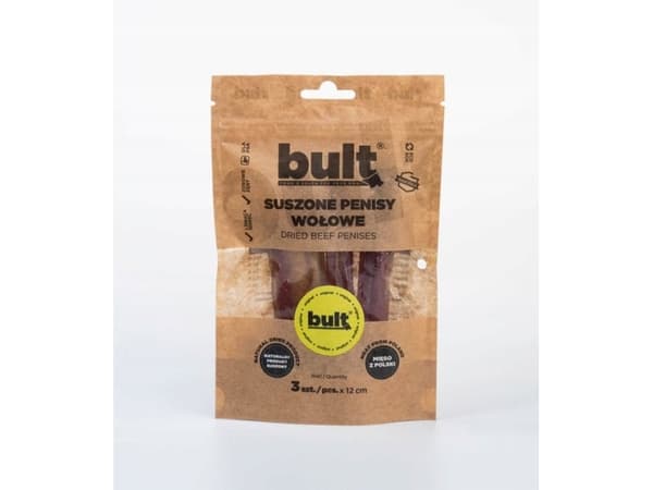 BULT Dried beef penises - dog treat - 3