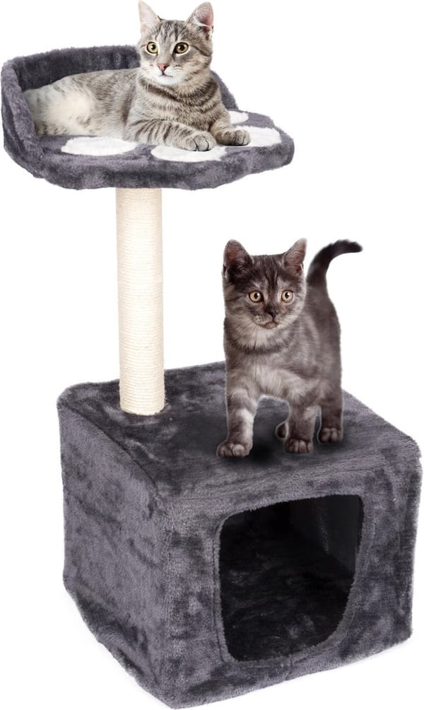 Pet Comfort kradsetræ til katte mørkegrå 68cm
