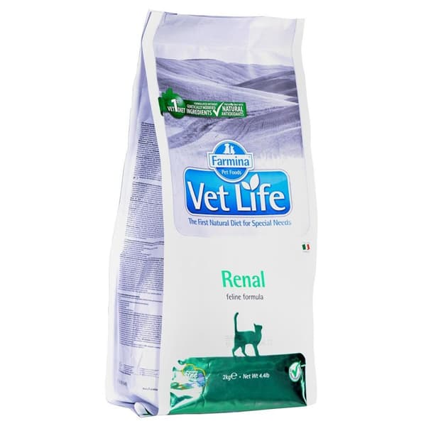Rehu Farmina Vet Life Renal Cat Kana 2 Kg