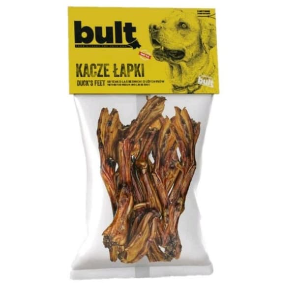Koiran makupala Bult Duck feet Ankka 100 g
