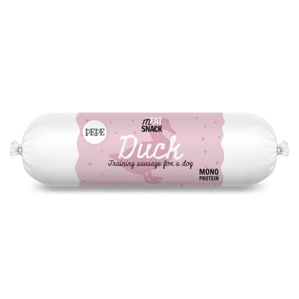 Koiran makupala Paka Zwierzaka Pepe Sausage Duck Ankka 200 g
