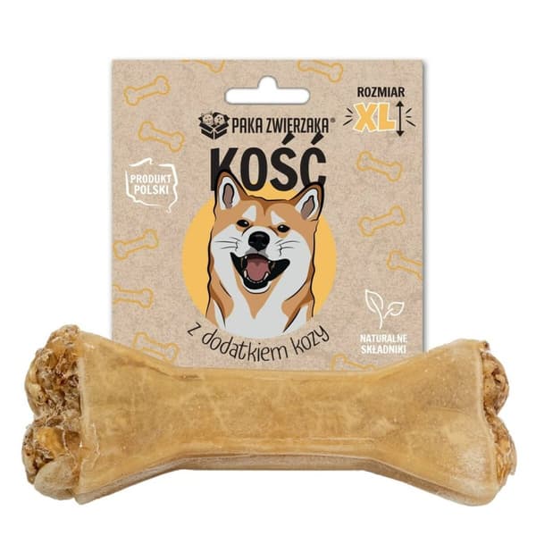 Koiran makupala Paka Zwierzaka Bone with goat XL 17 cm Vuohi 115 g