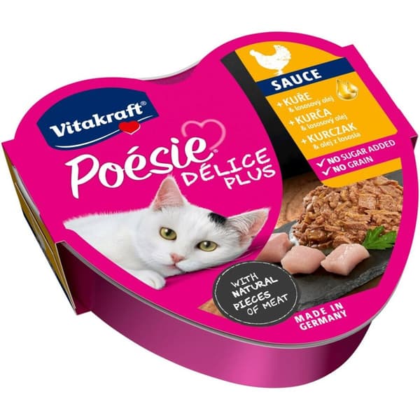 Kattemad Vitakraft POESIE DELICE PLUS Kylling 85 g